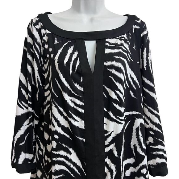 I.N.C. International Concepts Dress XL black white - Picture 9 of 12